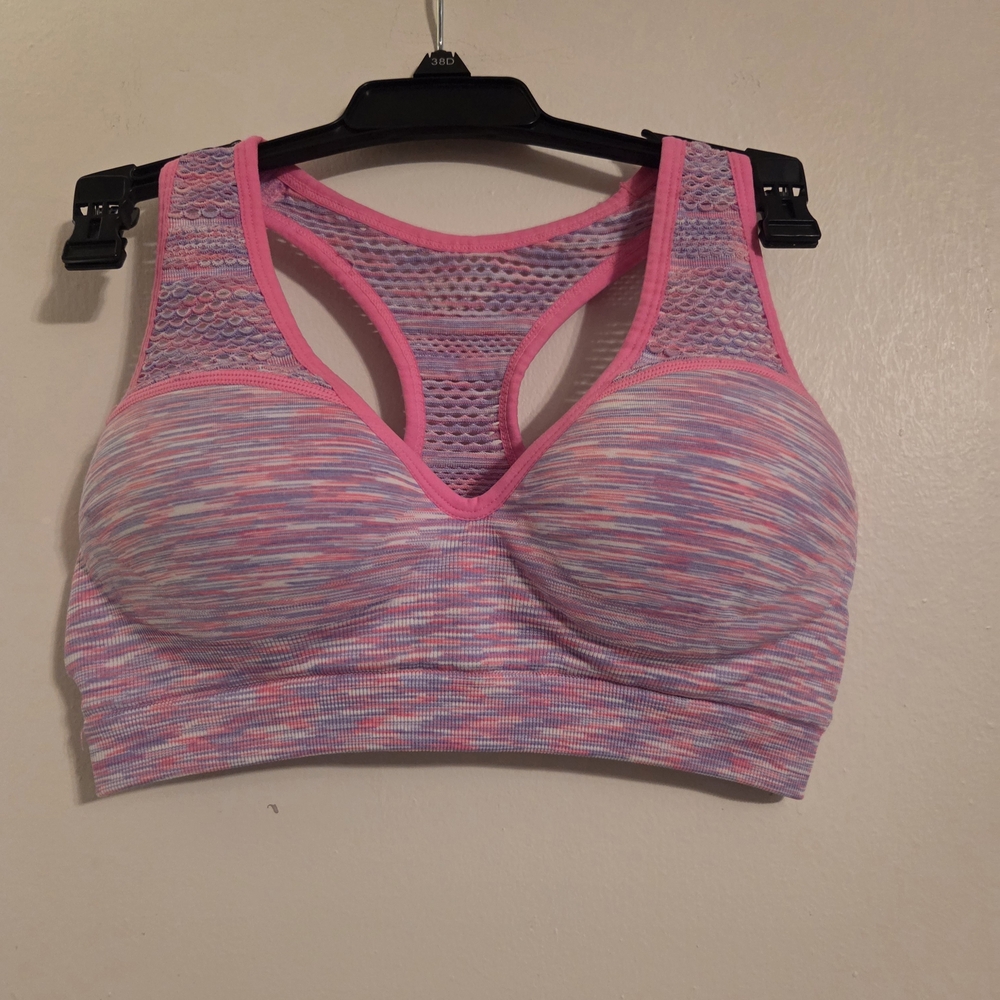 PINK Victoria's Secret Multicolor Sports Bra
